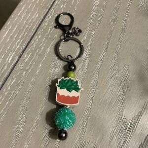 Succulent Keychain